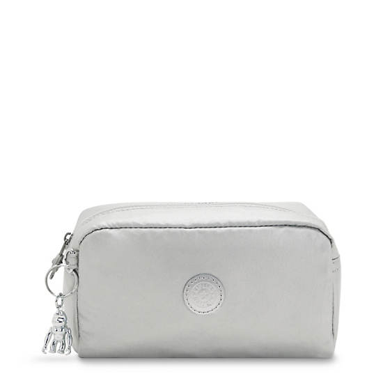 Kipling Gleam Metallic Pouch Tassen Zilver | België 1082IL